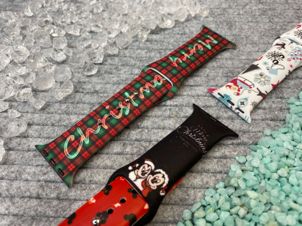 Silikonband Weihnachten für Apple Watch
