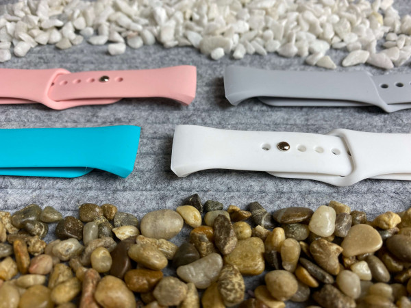 Silikonband Druckverschluss für Fitbit Charge 3 / 4